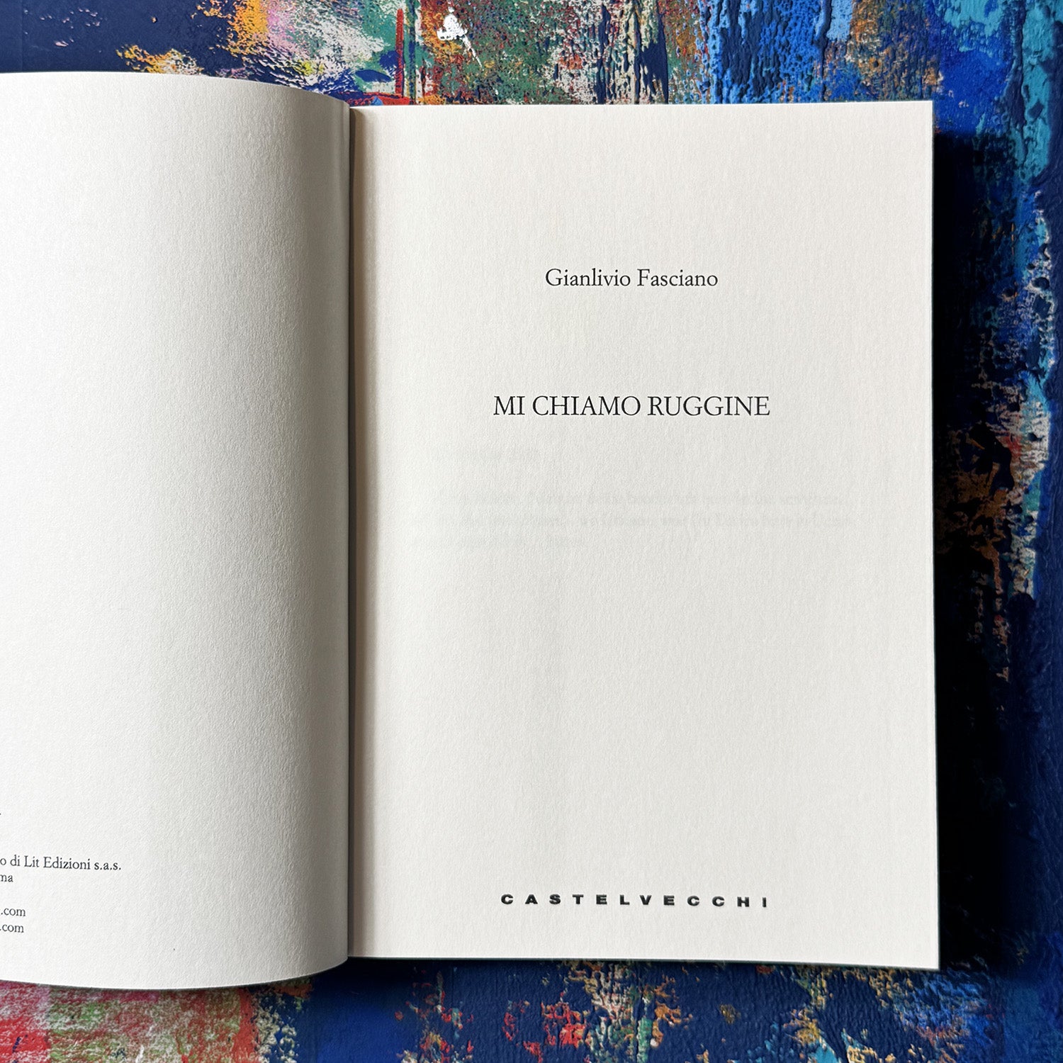 MI CHIAMO RUGGINE